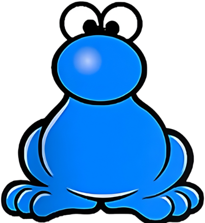 Nerd_Candy_Blue emote for Discord