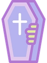 PurpleCoffin emote for Discord