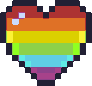 RainbowPrideHeart emote for Discord