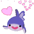 LovingShark emote for Discord