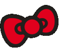 HelloKittyBow emote for Discord