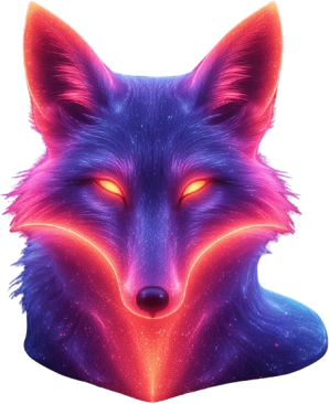 neonfox emote for Discord