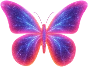 neonbutterfly2 emote for Discord