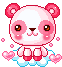FloatingBear emote for Discord