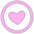 CircledPinkHeart emote for Discord