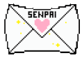 SenpaiLoveLetter emote for Discord