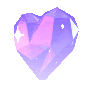 PurpleCrystalHeart emote for Discord