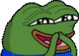 LaughPepe emote for Discord