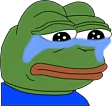 CryingPepe emote for Discord