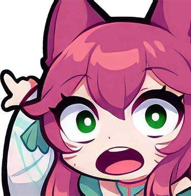 AhriSuprise emote for Discord