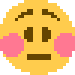 b_flushed emote for Discord