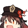 HuTaoyay emote for Discord