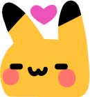 pika_heart emote for Discord