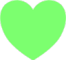 Green_Heart_4 emote for Discord