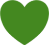 Green_Heart_1 emote for Discord