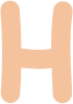 PastelOrangeH emote for Discord