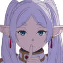 FrierenShush emote for Discord
