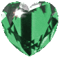 gemheartpalegreen emote for Discord