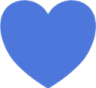Blue_Heart_2 emote for Discord