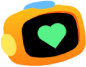 clydeheart emote for Discord