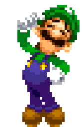 Luigi_think emote for Discord