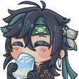 Kinich_drink emote for Discord