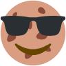 smiling_cookie_sunglasses emote for Discord
