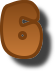 brown_number_six emote for Discord