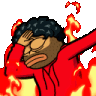 GUPE_FIRE emote for Discord
