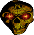 Skull_Serious emote for Discord