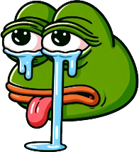 Pepe_drool emote for Discord
