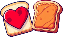 Peanut_butter_jelly_toast emote for Discord