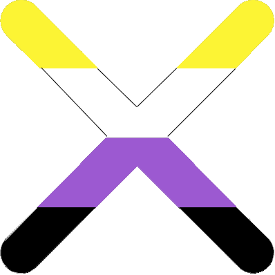 nonbinary_disagree emote for Discord