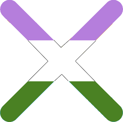genderqueer_disagree emote for Discord