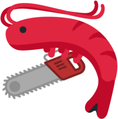 ShrimpChainsaw emote for Discord
