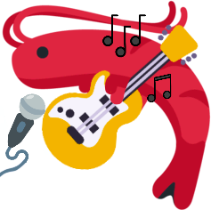 RockstarShrimp emote for Discord