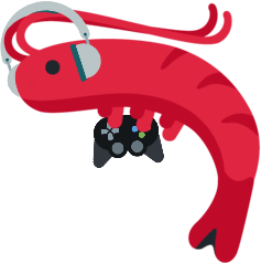 GamerShrimp emote for Discord