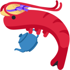TeaShrimp emote for Discord
