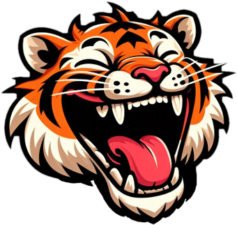 tiger_laugh emote for Discord