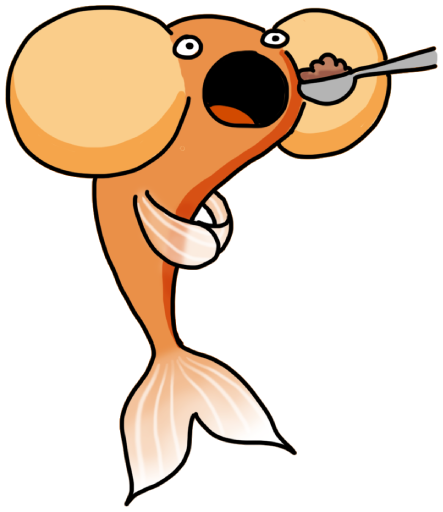 spooky_fish_eat emote for Discord
