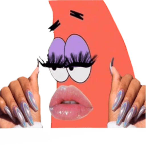 Baddie_Patrick emote for Discord
