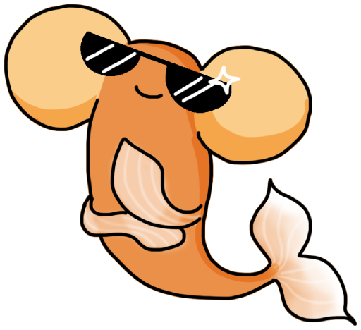 spooky_fish_cool emote for Discord