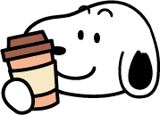 snoopy_coffee emote for Discord
