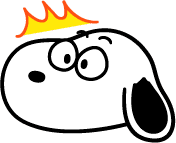 snoopy_shocked emote for Discord