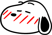 snoopy_blush emote for Discord