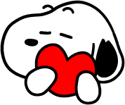 snoopy_heart emote for Discord