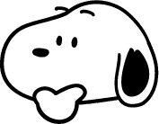 snoopy_think emote for Discord