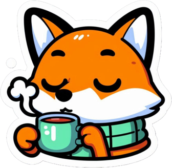 fox_tea emote for Discord