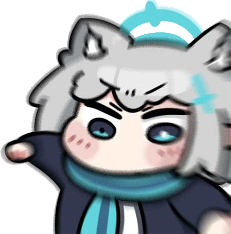 ShirokoPunch emote for Discord