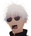 GojoShock emote for Discord